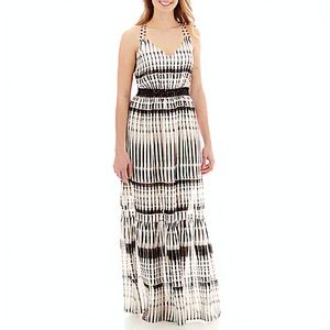 Stella Parker Sleeveless Print Maxi Dress 2, 4, 6